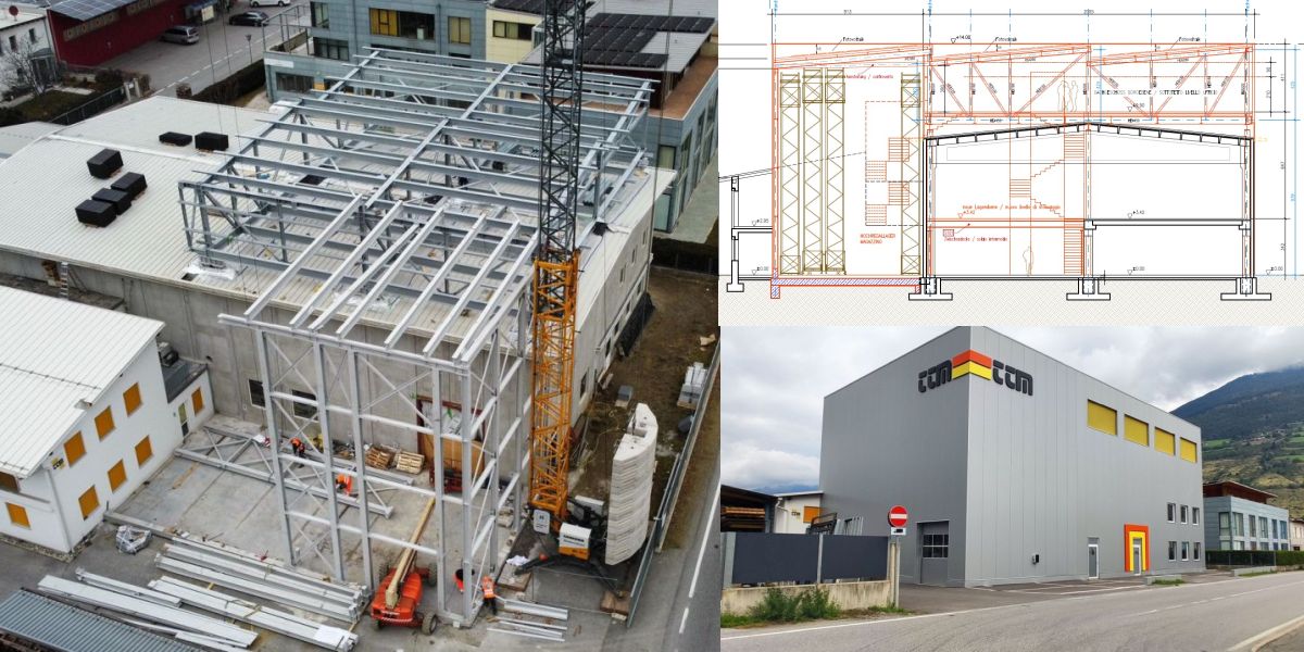Erweiterung Betriebshalle TTM GmbH